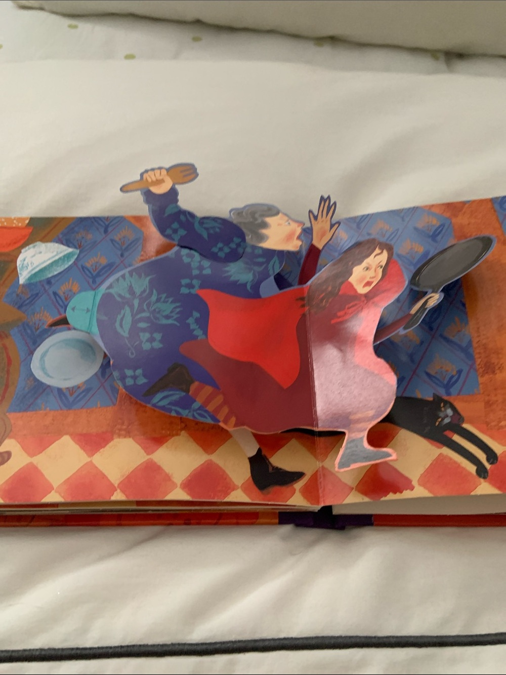 Retro Little Red Riding Hood Pop-Up Book - Red - Picture 8 of 9